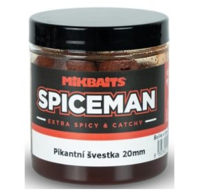 Mikbaits Boilies in Dip Spicy Plum 20mm 250ml