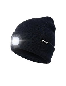 Čepice Holdcarp Led Light Beanie - černá