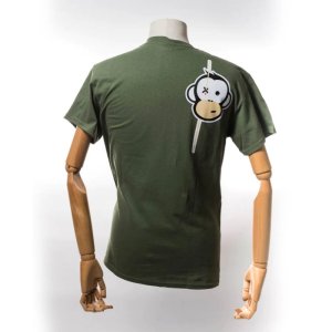 Tričko Monkey Climber Streetwise Olive velikost XL