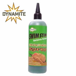 Dynamite Baits Syrup Sticky Pellet Swim Stim Betaine Green 300ml