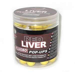Starbaits Pop Up Fluo Red Liver 14mm 80g