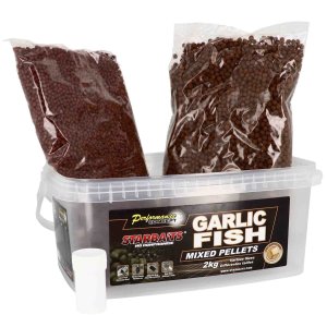 Starbaits Pelety Garlic Fish 2kg mix