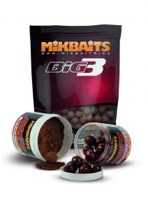 Mikbaits boilies Legends BigB Broskyna bl. pepper 24mm 1kg