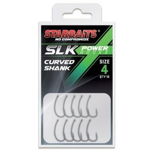 Háček Starbaits SLK Power Hook Curved Shank 6