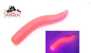 Ratterbaits Pstruhový mrtvý červ Cheese Pink Glow