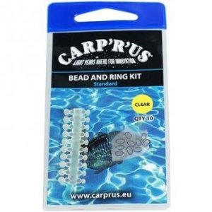 Carp ´R´ Swivel Rig Bead & Ring Kit (sada korálků a kroužků)