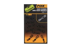 Fox Kwik Change Mini Hook Swivel velikost 11 x 10