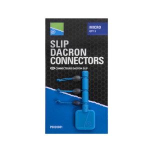 Preston Slip Dacron konektor Micro