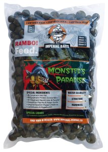 Imperial Baits Boilies Rambo Feed Monsters Paradise 2kg směs