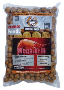 Imperial Baits Boilies Rambo Feed Mega Krill 2kg směs