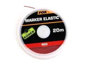 Fox Edges Marker elastický x 20m ČERVENÝ