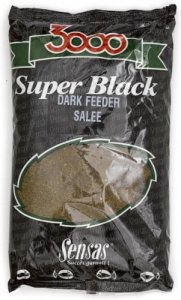 Sensas 3000 Super Black Feeder slané 1kg