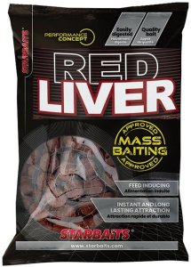 Starbaits Boilies Mass Baiting Red Liver 3kg 20mm