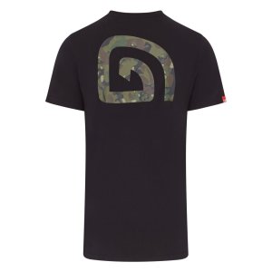 Trakker T-shirt CR LOGO T-shirt Black Camo velikost XL