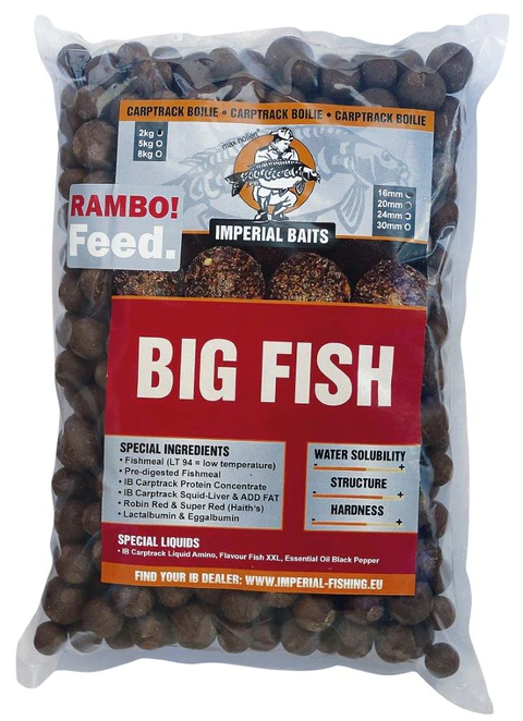 Imperial Baits Boilies Rambo Feed Big Fish 2kg směs