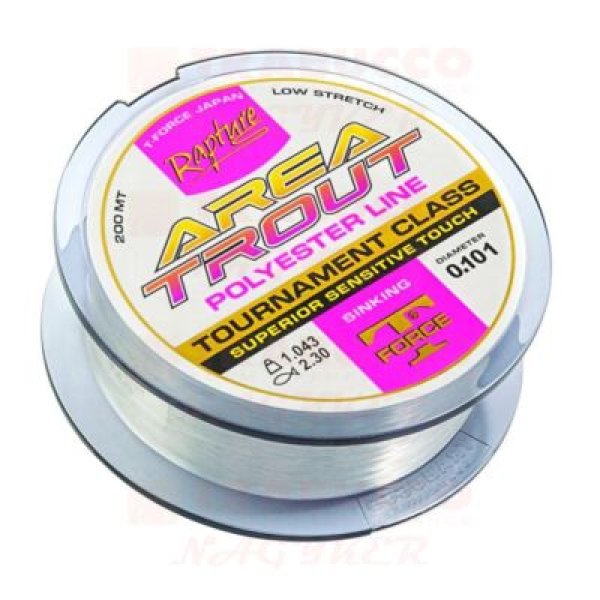 Rapture Line Area Trout Polyester 200m 0.123mm