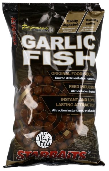 Starbaits Boilies Concept Garlic Fish 14mm 1kg
