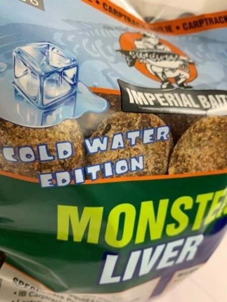 Imperial Baits Boilies Cold Water Monster Liver 16mm 1kg